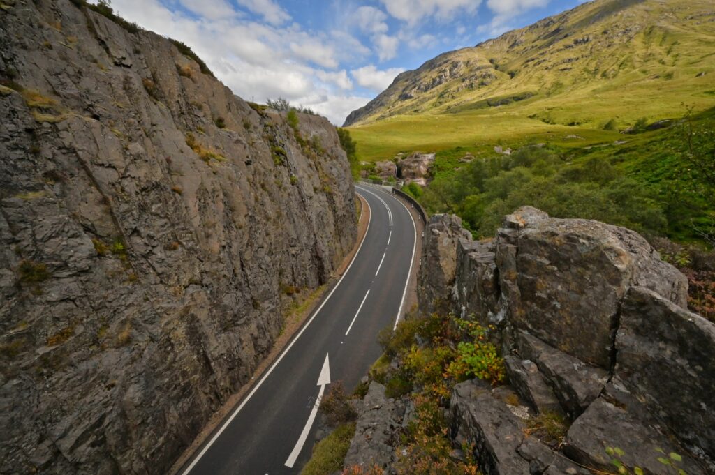 Glencoe Valley, Schottland, Travel Drift